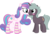 Size: 9388x6400 | Tagged: safe, artist:parclytaxel, princess flurry heart, oc, oc:shimmering glow, alicorn, pony, unicorn, g4, .svg available, absurd resolution, adult, blushing, canon x oc, cheek kiss, clothes, couple, female, husband and wife, hyper, hyper pregnancy, kicking, kissing, male, mama flurry, mare, married couple, multiple pregnancy, offspring, offspring shipping, older, older flurry heart, parent:king sombra, parent:radiant hope, parents:hopebra, pregnant, shipping, simple background, socks, stallion, straight, striped socks, transparent background, vector