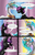 Size: 811x1280 | Tagged: safe, artist:masterofintrigue, princess celestia, oc, oc:silver shield, comic:apocalyponies, g4, comic