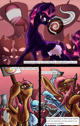 Size: 811x1280 | Tagged: safe, artist:masterofintrigue, oc, oc only, oc:asteria, comic:apocalyponies, comic, rebellion