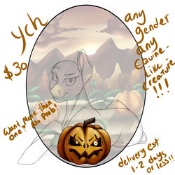 Size: 5000x5000 | Tagged: safe, artist:crecious, oc, oc only, pony, absurd resolution, brony, commission, halloween, holiday, solo, spoopy, your character here