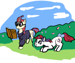 Size: 1200x1000 | Tagged: safe, artist:flying pancake, derpibooru exclusive, moondancer, moondancer (g1), g1, g4, 35th anniversary, book, bow, bush, clothes, g1 to g4, generation leap, generational ponidox, glasses, irony, simple background, sweater, transparent background