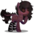 Size: 4537x4404 | Tagged: safe, artist:eclispeluna, oc, oc only, oc:akeldama, earth pony, pony, absurd resolution, clothes, female, mare, simple background, socks, solo, striped socks, transparent background, veil