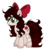 Size: 1024x1087 | Tagged: safe, artist:mintoria, oc, oc only, oc:rose vine, earth pony, pony, bow, female, hair bow, mare, simple background, solo, transparent background