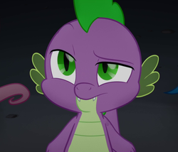 Size: 941x804 | Tagged: safe, screencap, spike, dragon, g4, my little pony: the movie, cropped, male, solo