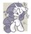 Size: 820x920 | Tagged: safe, artist:oc_ponys, rarity, pony, unicorn, g4, cute, eyes closed, female, floppy ears, mare, open mouth, raribetes, solo