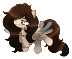 Size: 1741x1429 | Tagged: safe, artist:sugaryicecreammlp, oc, oc only, oc:sleep chocolate, pegasus, pony, female, mare, simple background, solo, transparent background