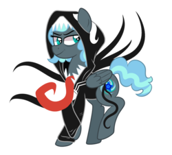 Size: 1024x927 | Tagged: safe, artist:ashidaii, oc, oc:floral rift, pegasus, pony, clothes, costume, female, mare, nightmare night costume, simple background, solo, transparent background, venom