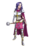 Size: 900x1255 | Tagged: safe, artist:lizbones, rarity, human, g4, armor, eyeshadow, female, humanized, lipstick, mace, makeup, morning star, simple background, solo, transparent background, weapon