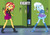 Size: 600x423 | Tagged: safe, edit, edited screencap, screencap, sunset shimmer, trixie, equestria girls, equestria girls specials, g4, my little pony equestria girls: better together, my little pony equestria girls: forgotten friendship, fight, geode of empathy, image macro, magical geodes, meme, memeful.com, text