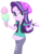 Size: 771x1037 | Tagged: safe, artist:didgereethebrony, edit, starlight glimmer, equestria girls, g4, belly, belly button, big belly, chubby, fat, fat edit, female, food, ice cream, shrug, simple background, solo, starlard glimmer, transparent background