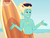 Size: 937x719 | Tagged: safe, screencap, zephyr breeze, blue crushed, equestria girls, equestria girls series, g4, beach, clothes, cropped, male, male nipples, nipples, partial nudity, shorts, smiling, solo, sunglasses, surfboard, swimming trunks, topless, zephyr's necklace
