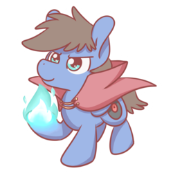 Size: 1280x1280 | Tagged: safe, artist:sugar morning, oc, oc only, oc:bizarre song, pegasus, pony, chibi, clothes, cute, determined, digital art, fire, male, raised hoof, simple background, smiling, solo, stallion, standing, transparent background
