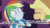 Size: 720x400 | Tagged: safe, edit, edited screencap, screencap, applejack, rainbow dash, equestria girls, g4, my little pony equestria girls: better together, corvette, lying, nervous, skeptical