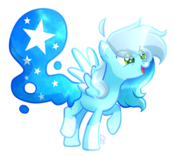 Size: 1405x1252 | Tagged: safe, artist:sugaryicecreammlp, oc, oc only, pegasus, pony, augmented tail, female, mare, simple background, solo, transparent background