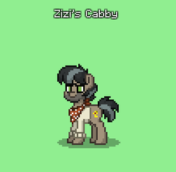 Size: 326x318 | Tagged: safe, doctor caballeron, pony, pony town, g4, male, solo, stallion