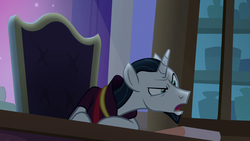 Size: 1280x720 | Tagged: safe, screencap, chancellor neighsay, pony, school raze, male, solo