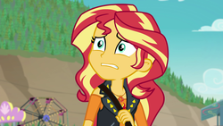 Size: 1920x1080 | Tagged: safe, screencap, sunset shimmer, equestria girls, equestria girls series, forgotten friendship, g4, female, solo