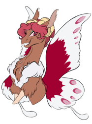 Size: 2048x2732 | Tagged: safe, artist:ask-y, oc, oc only, oc:desorde, draconequus, bust, female, high res, interspecies offspring, offspring, parent:discord, parent:rarity, parents:raricord, portrait, simple background, solo, transparent background