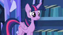 Size: 960x540 | Tagged: safe, screencap, spike, twilight sparkle, alicorn, dragon, pony, father knows beast, g4, animated, baby, baby dragon, book, bookshelf, comforting, crystal, cute, cutie mark, door, feels, female, flying, folded wings, gif, heartwarming, hug, jumping, ladder, library, male, mare, pounce, sad, smiling, spikabetes, spikelove, table, talking, twiabetes, twilight sparkle (alicorn), twilight's castle, twilight's castle library, winged spike, wings