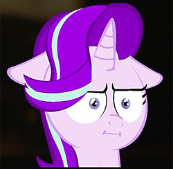 Size: 536x524 | Tagged: safe, artist:jarlnightshade, starlight glimmer, pony, unicorn, g4, call of duty, call of duty: black ops 4, emblem, emblem editor, female, i mean i see, solo, starlight glimmer is not amused, unamused