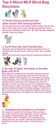 Size: 889x2000 | Tagged: safe, derpy hooves, fluttershy, octavia melody, rainbow dash, scootaloo, spike, star swirl the bearded, sweetie belle, g4, blind bag, merchandise, text, toy
