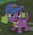 Size: 640x681 | Tagged: safe, screencap, spike, spike the regular dog, dog, equestria girls, g4, my little pony equestria girls: legend of everfree, camp everfree logo, cap, cropped, hat, male, open mouth, paws, solo, tail