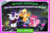 Size: 1037x688 | Tagged: safe, gameloft, idw, pinkie pie, rarity, alicorn, bat pony, bat pony alicorn, living apple, pony, friendship is magic #33, g4, my little pony: friendship is magic (idw), night of the living apples, spoiler:comic, advertisement, alicornified, bat ponified, gem, pinkiebat, race swap, raribat, raricorn, sweepstakes