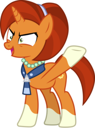 Size: 3000x4039 | Tagged: safe, artist:cloudy glow, stellar flare, pony, unicorn, g4, the parent map, evil grin, female, grin, mare, simple background, smiling, solo, transparent background, vector