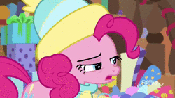 Size: 1280x720 | Tagged: safe, edit, edited screencap, screencap, alice the reindeer, aurora the reindeer, bori the reindeer, pinkie pie, deer, earth pony, pony, reindeer, best gift ever, g4, 22 short films about springfield, animated, apron, aurora borealis, bell, bow, bowl, christmas, christmas lights, clothes, crossover, dialogue, ear piercing, earring, female, glasses, hat, holiday, hopping, jewelry, magic, male, mare, meme, mixing, mixing bowl, piercing, present, scarf, sound, steamed hams, superintendent chalmers, telekinesis, that was fast, the gift givers, the simpsons, webm, winter outfit