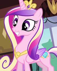 Size: 572x718 | Tagged: safe, screencap, princess cadance, alicorn, pony, a canterlot wedding, g4, cropped, crown, female, jewelry, mare, regalia, solo