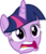 Size: 3550x4096 | Tagged: safe, artist:walrusinc, twilight sparkle, alicorn, pony, g4, my little pony best gift ever, faic, female, pudding face, simple background, solo, transparent background, twilight sparkle (alicorn), twilight sparkle is not amused, unamused, vector