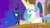 Size: 1920x1080 | Tagged: safe, screencap, princess celestia, princess luna, alicorn, pony, best gift ever, g4, balcony, blanket, cute, cutelestia, discovery family logo, duo, duo female, ethereal mane, female, glowing horn, horn, jewelry, looking at each other, lunabetes, magic, magic aura, mare, momlestia fuel, night, peytral, plant, regalia, royal sisters, sibling love, siblings, sisterly love, sisters, smiling, snow, snowfall, snowflake, starry mane, telekinesis
