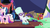 Size: 1920x1080 | Tagged: safe, screencap, princess cadance, princess flurry heart, rarity, shining armor, alicorn, pony, unicorn, g4, my little pony best gift ever, boots, candle, candy, candy cane, christmas decoration, clothes, discovery family logo, female, filly, foal, food, gritted teeth, hat, hoof shoes, leg grab, male, mare, present, pudding, puddinghead's pudding, shoes, stallion, struggling, sunglasses, tentacles, twilight's castle, winter outfit