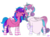 Size: 1200x877 | Tagged: safe, artist:twiligh baibua, princess flurry heart, oc, oc:melody aurora, alicorn, pony, g4, adult, alicorn oc, belly, clothes, cousins, duo, duo female, eyes closed, female, hyper belly, impossibly large belly, multiple pregnancy, offspring, older, older flurry heart, parent:flash sentry, parent:twilight sparkle, parents:flashlight, pregnant, signature, simple background, smiling, socks, striped socks, white background