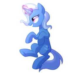 Size: 2848x3063 | Tagged: safe, artist:yaco, trixie, pony, unicorn, g4, female, high res, magic, mare, simple background, solo, transparent background