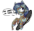 Size: 1421x1297 | Tagged: safe, artist:lazycloud, oc, oc only, monster pony, pony, female, mare, mummy, portal, simple background, solo, transparent background