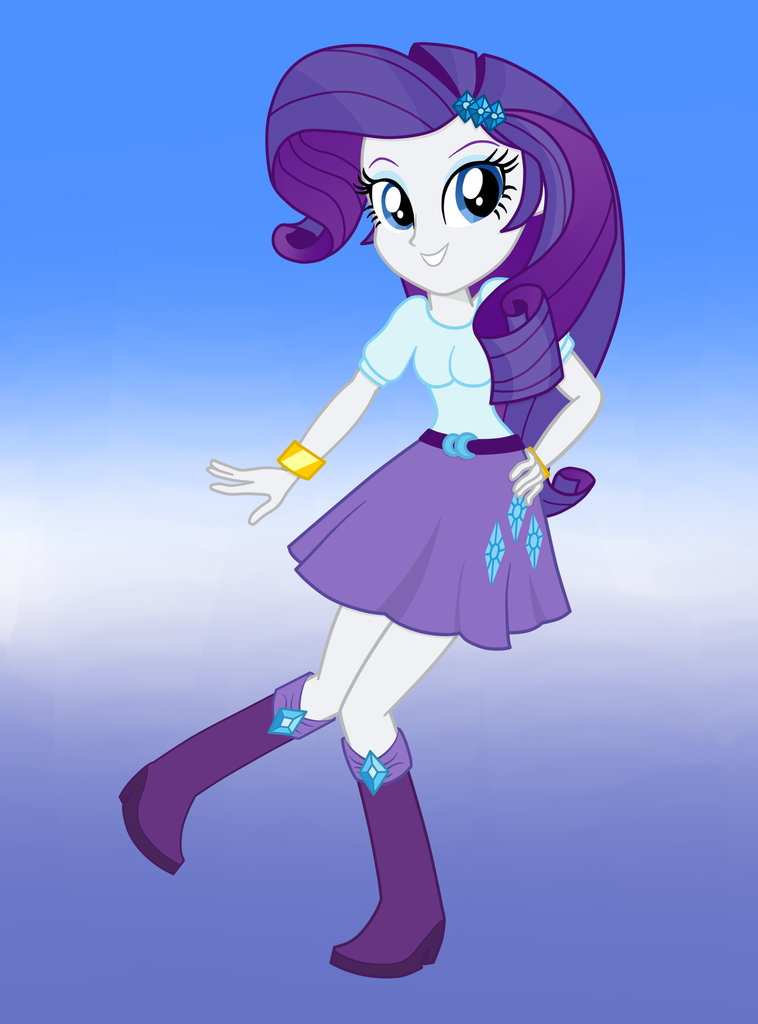 1868437 Safe Artist Tabrony23 Rarity Equestria Girls Female