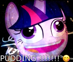 Size: 2000x1693 | Tagged: safe, artist:ponylover88, twilight sparkle, alicorn, pony, g4, my little pony best gift ever, dat face, faic, food, meme, pudding, pudding face, twilight sparkle (alicorn)