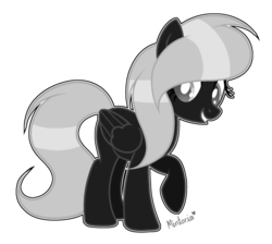 Size: 1024x918 | Tagged: safe, artist:mintoria, oc, oc only, oc:lightning flash, pegasus, pony, female, mare, simple background, solo, transparent background