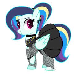 Size: 1024x977 | Tagged: safe, artist:misskitkat2002, oc, oc only, oc:matilda, pegasus, pony, clothes, dress, female, mare, simple background, solo, transparent background