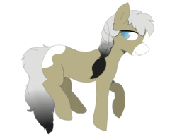 Size: 4977x3916 | Tagged: safe, artist:alviniscute, oc, oc only, oc:keanu, earth pony, pony, simple background, smiling, solo, transparent background