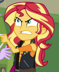 Size: 716x867 | Tagged: safe, screencap, sunset shimmer, equestria girls, equestria girls specials, g4, my little pony equestria girls: better together, my little pony equestria girls: forgotten friendship, cropped, geode of empathy, magical geodes