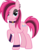 Size: 3509x4500 | Tagged: safe, artist:slb94, pinkie pie, earth pony, pony, g4, alternate hairstyle, armband, bracelet, collar, dog tags, ear piercing, earring, eyeshadow, female, goth, jewelry, looking at you, makeup, piercing, raised hoof, simple background, smiling, solo, transparent background, vector