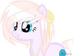 Size: 907x690 | Tagged: safe, artist:xylenneisnotamazing, oc, oc only, oc:catchy, earth pony, pony, female, grin, heart eyes, mare, simple background, smiling, solo, transparent background, wingding eyes