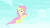 Size: 1280x720 | Tagged: safe, screencap, fluttershy, bird, pegasus, pony, g4, my little pony: friendship is magic, yakity-sax, feather, featherless, female, flying, mare, plucked wings, sky