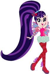 Size: 443x651 | Tagged: safe, artist:pupkinbases, artist:user15432, fairy, human, equestria girls, g4, barely eqg related, base used, clothes, equestria girls style, equestria girls-ified, fairy wings, fins, hasbro, hasbro studios, humanized, long hair, musa, pink wings, rainbow s.r.l, shoes, sirenix, solo, winged humanization, wings, winx club