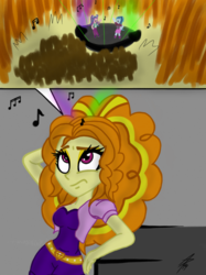 Size: 1936x2592 | Tagged: safe, artist:arandomperson44, adagio dazzle, aria blaze, sonata dusk, equestria girls, g4, hair, inside hair, lice, micro, request, requested art, scalp