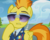 Size: 489x393 | Tagged: safe, screencap, spitfire, pegasus, pony, g4, my little pony: friendship is magic, top bolt, clothes, cropped, female, mare, necktie, solo, spitfire's tie, sunglasses, uniform, wonderbolts dress uniform