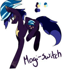 Size: 827x923 | Tagged: safe, artist:earthyrainbowkitty, oc, oc only, oc:magi-switch, earth pony, pony, base used, female, hat, mare, simple background, solo, transparent background, witch hat