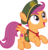 Size: 2890x3000 | Tagged: safe, artist:cloudy glow, scootaloo, pegasus, pony, g4, cute, cutealoo, cutie mark, female, filly, filly guides, high res, open mouth, simple background, smiling, solo, transparent background, vector